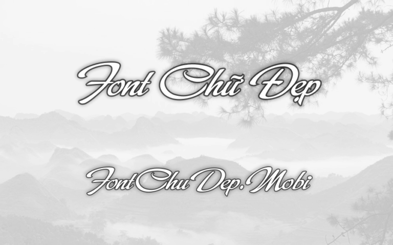 Font UTM Dinh Tran Việt Hóa