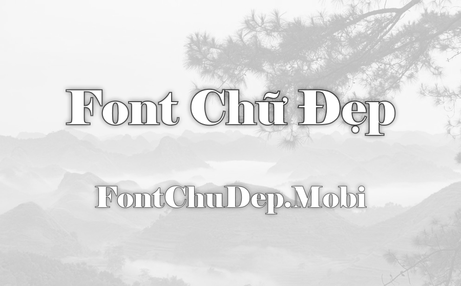 Font UTM Elephant Việt Hóa