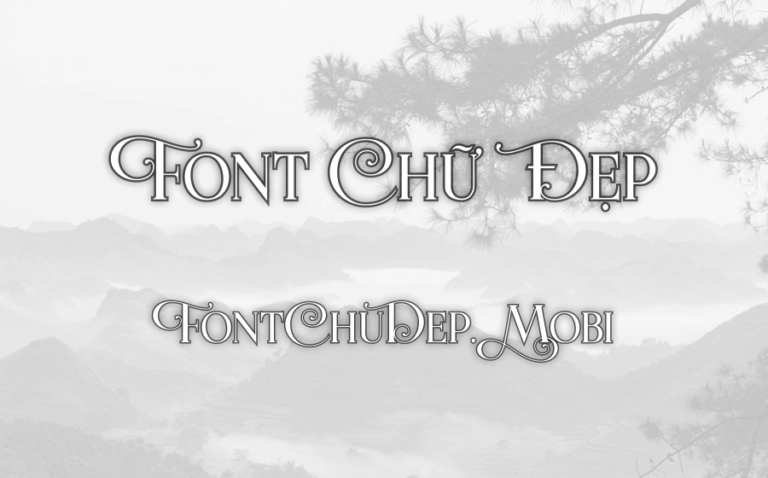 Font UTM Encore Việt Hóa