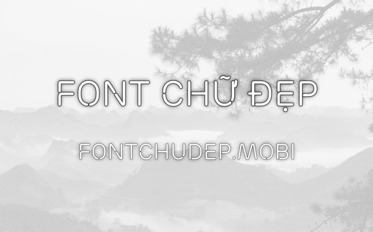 Font UTM Ericsson Capital Việt Hóa