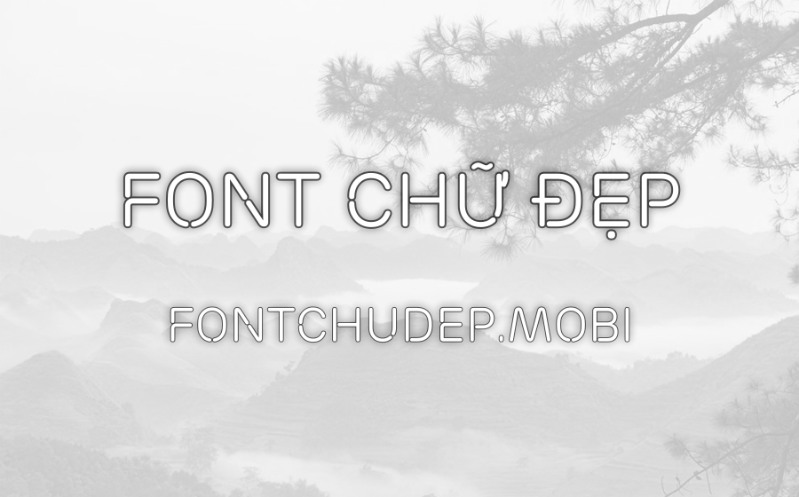 Font UTM Ericsson Capital Việt Hóa