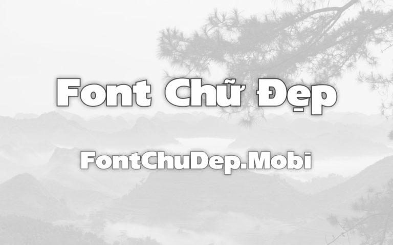 Font UTM Erie Black Việt Hóa