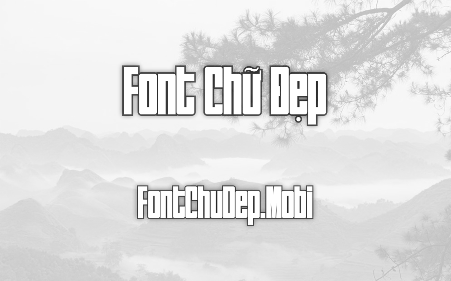 Font UTM Faltura Việt Hóa