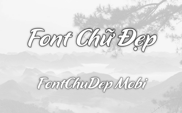 Font UTM Flavour Việt Hóa