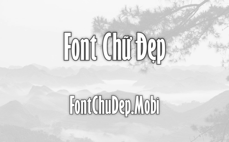 Font UTM Gill Sans Việt Hóa