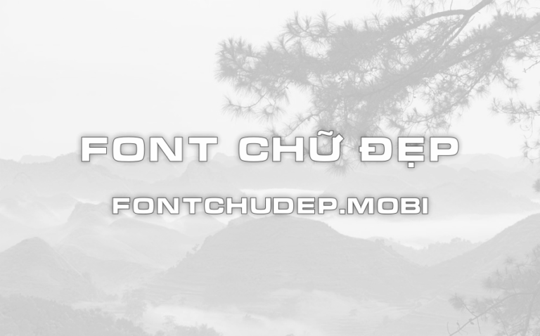 Font UTM Micra Việt Hóa
