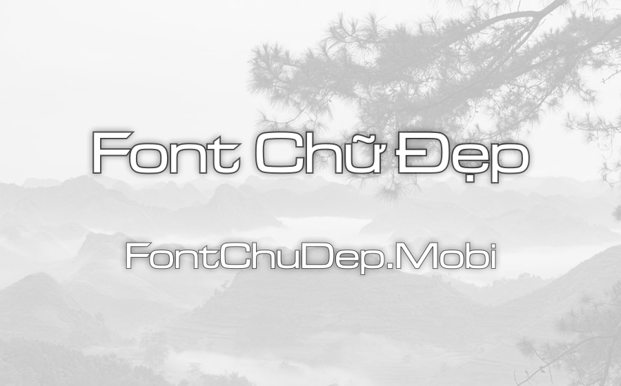 Font UTM Mobifone Kt Việt Hóa