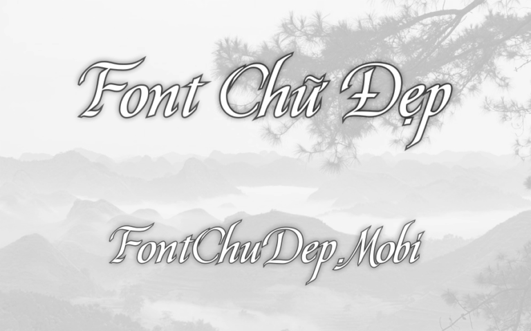 Font UTM Pierre Việt Hóa