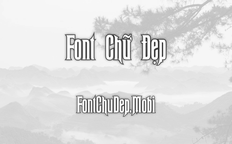 Font UTM Raven Việt Hóa