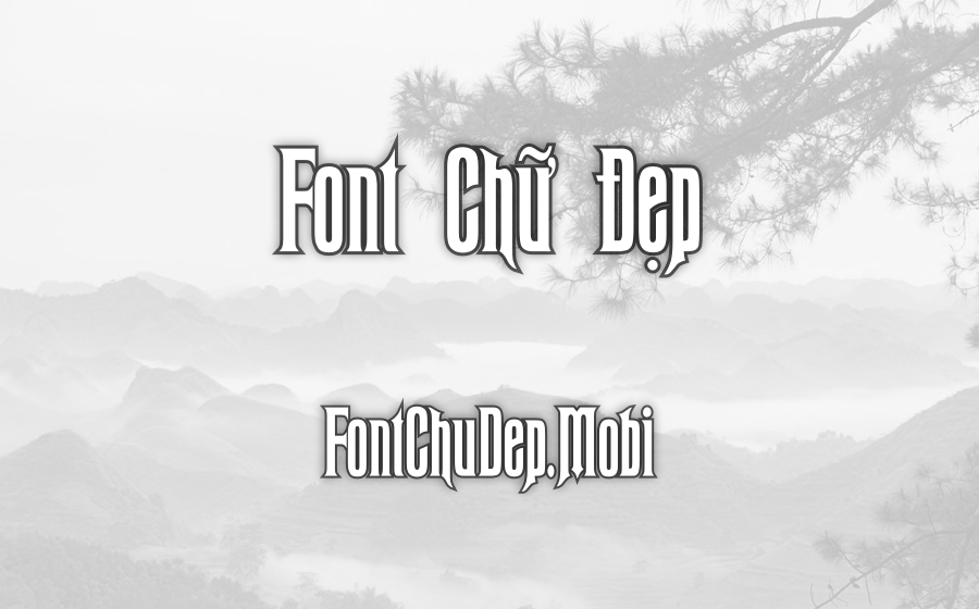 Font UTM Raven Việt Hóa