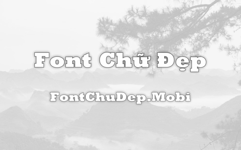 Font UTM Rockwell Việt Hóa