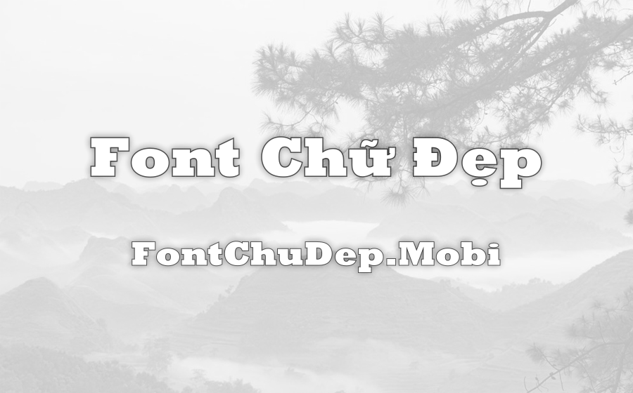 Font UTM Rockwell Việt Hóa