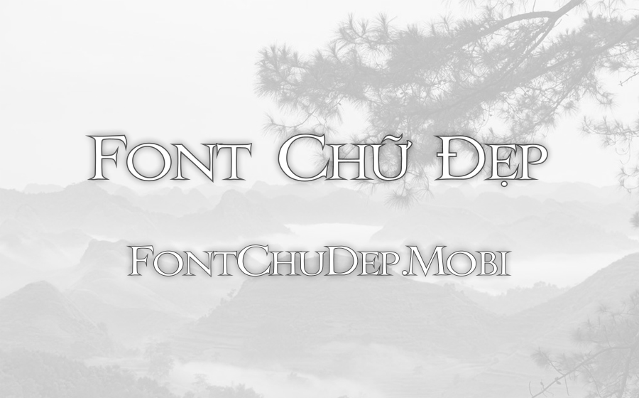 Font UTM Roman Classic Việt Hóa