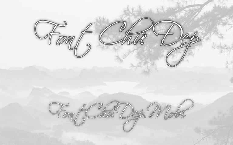 Font UTM Scriptina Kt Việt Hóa