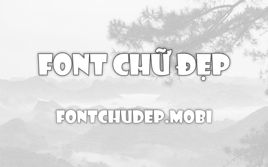 Font UTM Showcard Việt Hóa