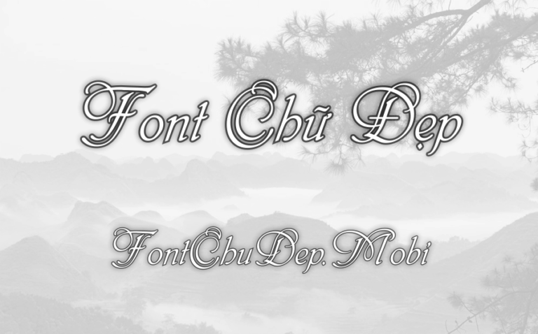 Font UTM Swashes Việt Hóa