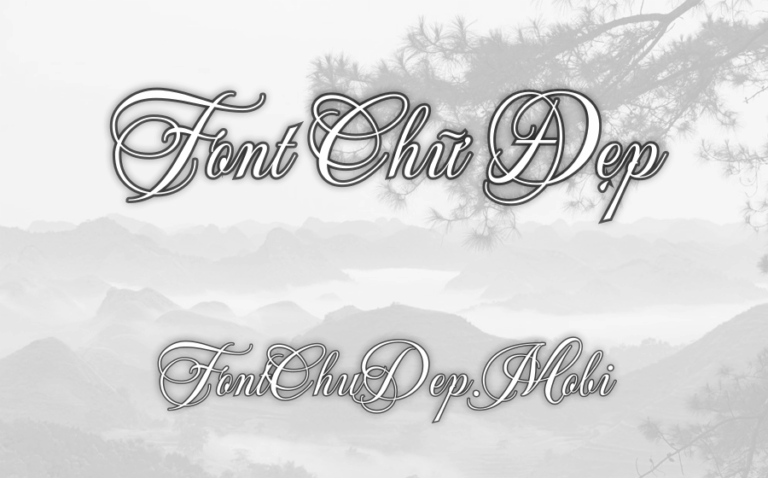 Font UTM Wedding K&T Việt Hóa