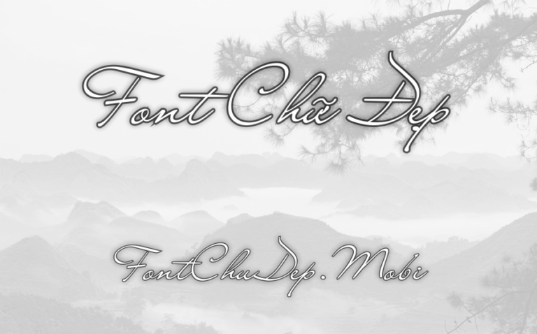 Font UTM Yen Tu Việt Hóa