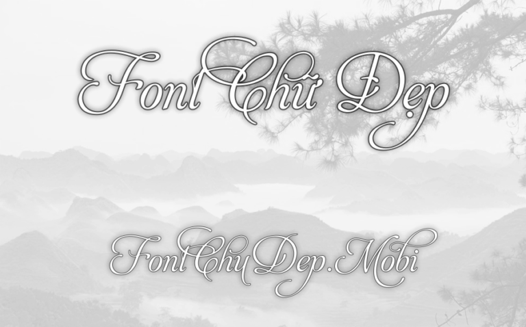 Font UVF Aphrodite Pro Việt Hóa