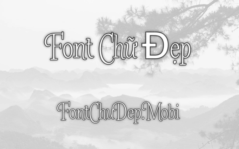 Font UVF Barmbrack Việt Hóa