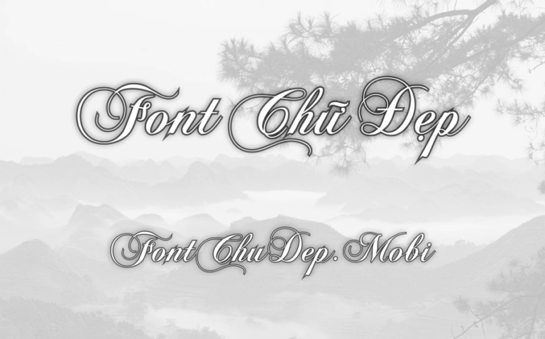 Font UVF Chops Normal Việt Hóa