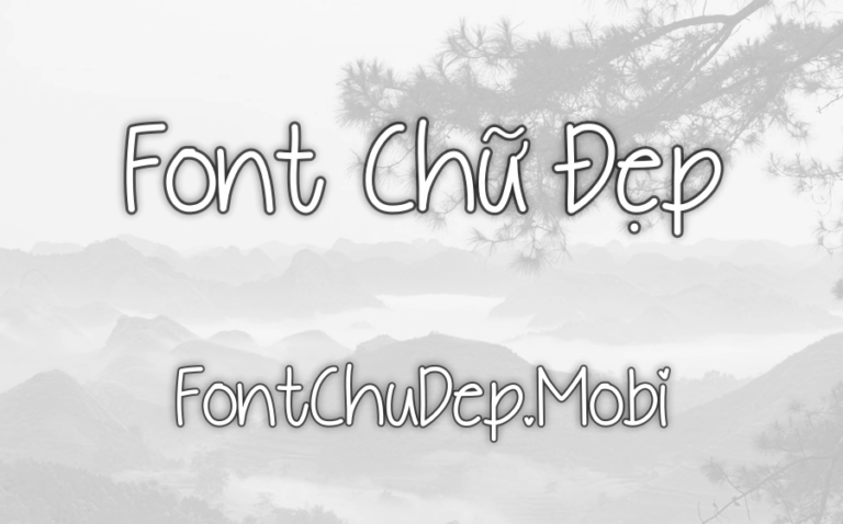 Font UVF Daddysgirl Việt Hóa