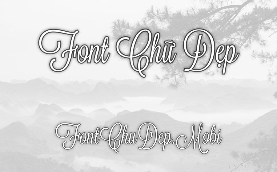 Font UVF Lavanderia Việt Hóa