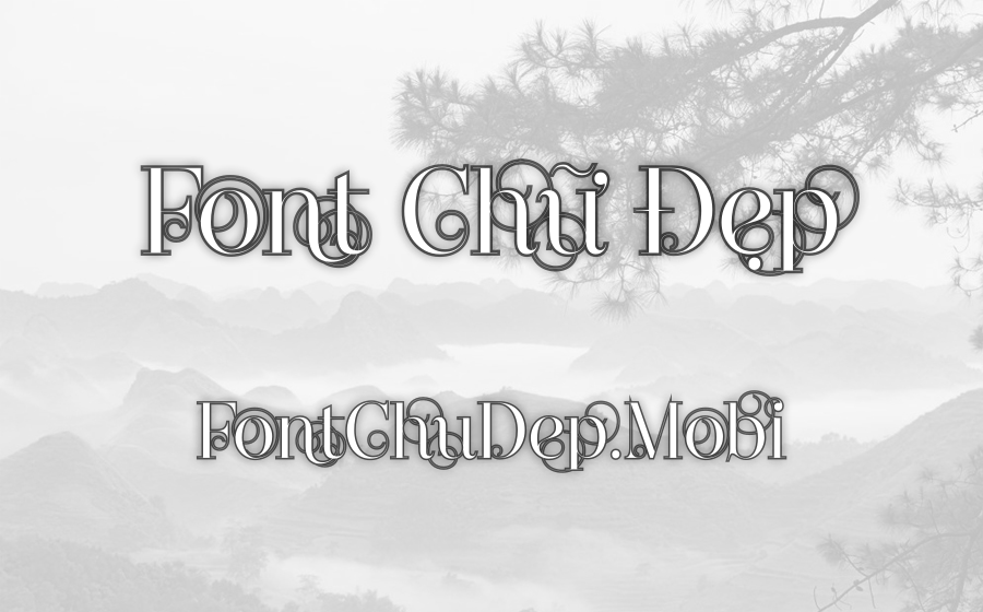 Font UVF Narzissswirls Việt Hóa