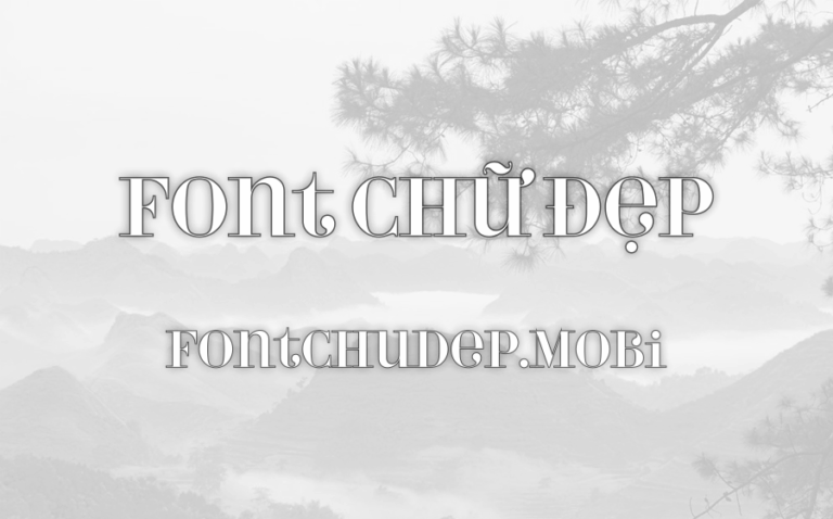 Font UVF Perla Việt Hóa