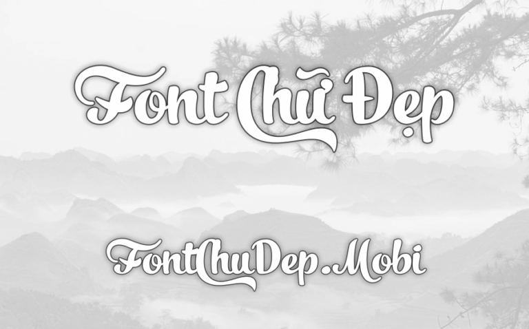 Font UVF Slim Tony Việt Hóa