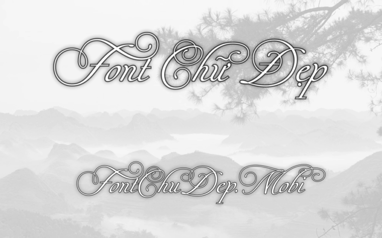 Font UVF Waza Lt Pro Việt Hóa