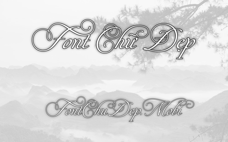 Font UVF Waza Lt Pro Việt Hóa