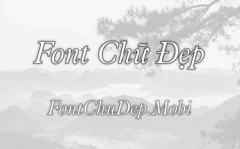 Font UVN Anh Hai Nhe Việt Hóa
