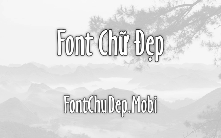 Font UVN Ban Tay Việt Hóa
