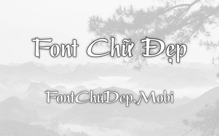 Font UVN Bay Buom Hep Việt Hóa