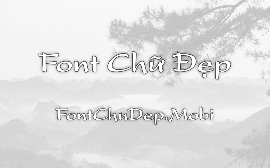 Font UVN Bay Buom Việt Hóa