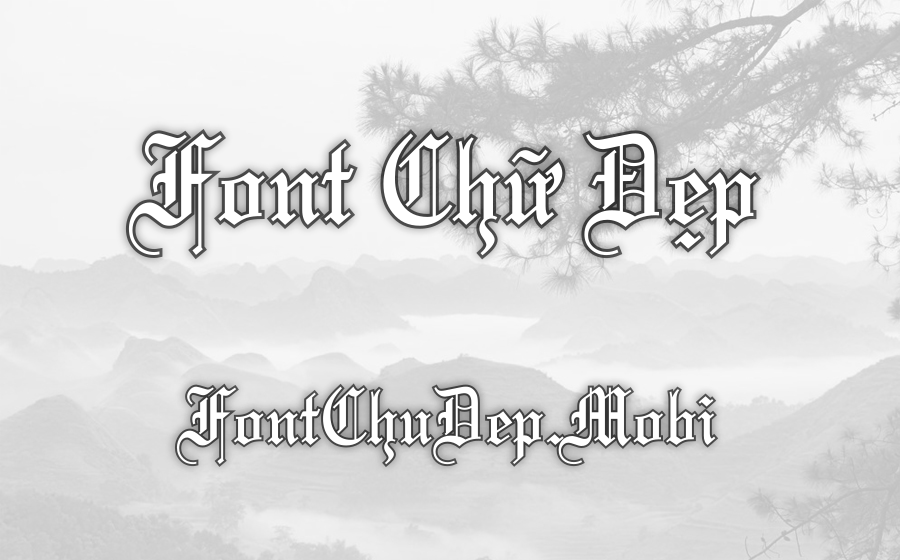 Font UVN Dam Cuoi Hep Việt Hóa