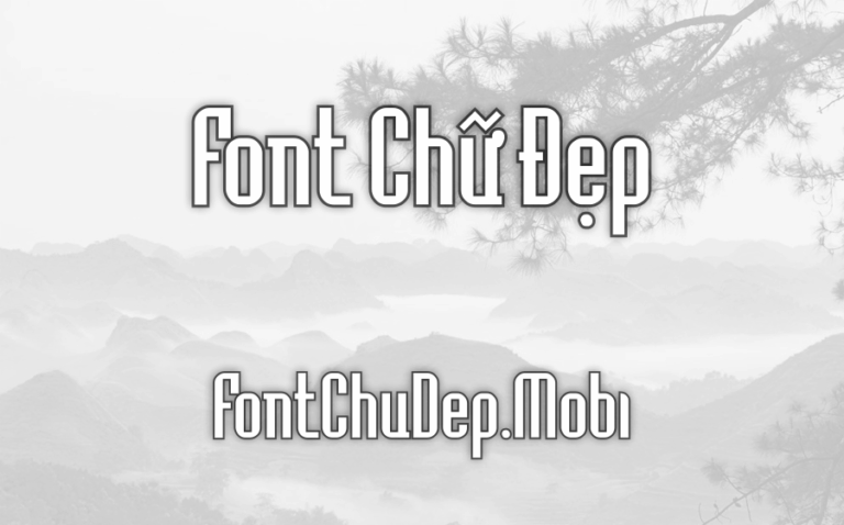 Font UVN Hai Ba Trung Việt Hóa