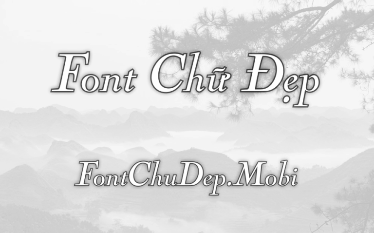 Font UVN Thang Gieng Việt Hóa