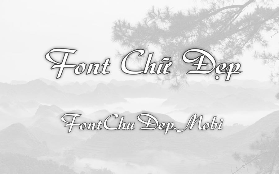 Font UVN Thu Tu Việt Hóa