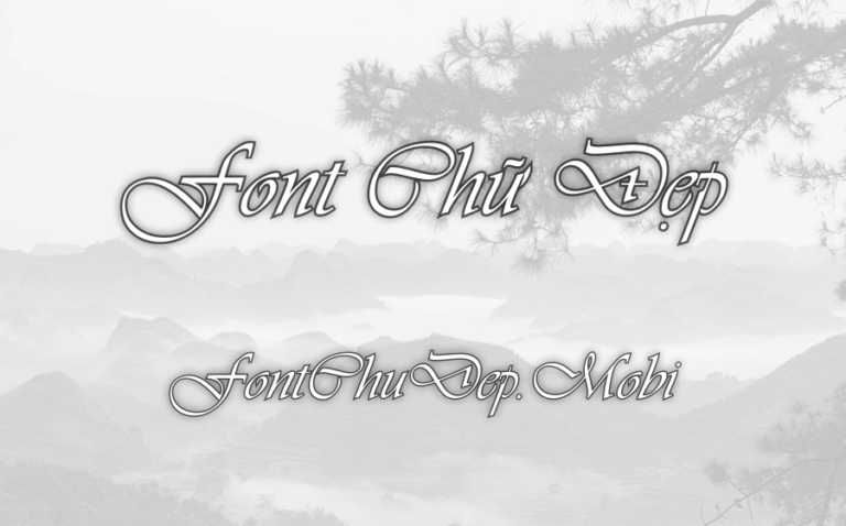 Font UVN Vivi Việt Hóa