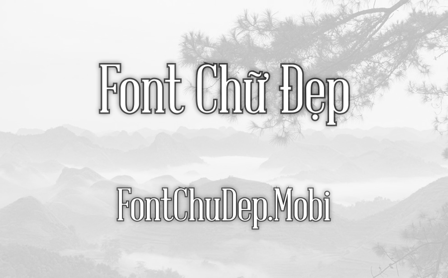 Font VL Abraham Lincoln Việt Hóa