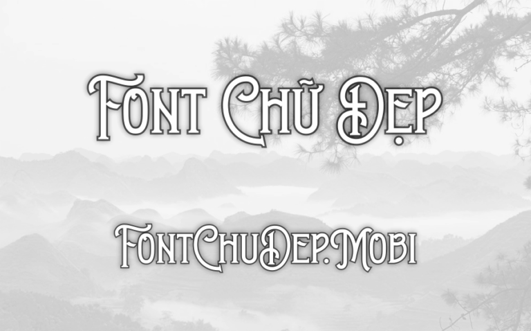 Font VL Brown Chunkers Việt Hóa