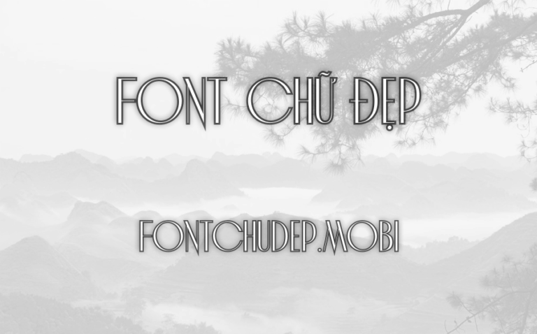 Font VL Crystal Noir Việt Hóa