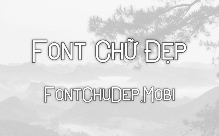 Font VL Cvetanoff Việt Hóa